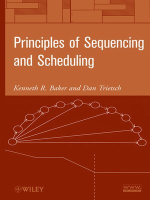 cover image of Principles of Sequencing and Scheduling
